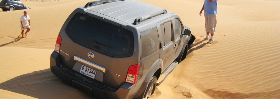 Desert Recovery in Abu Dhabi
