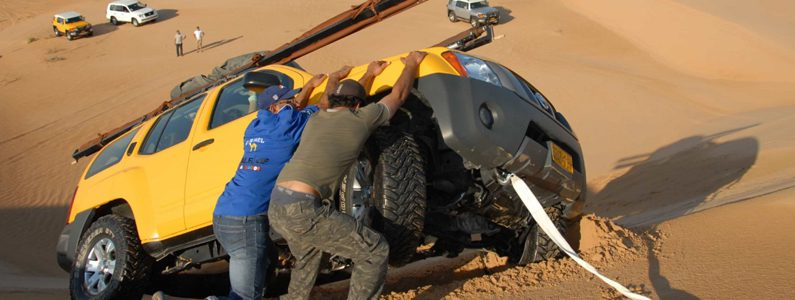 Desert pull out service